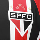 Camisa São Paulo II 25/26 - Torcedor Masculina - Vermelho, Branco e Preto