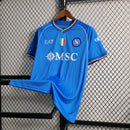 Camisa Napoli Home 23/24 EA7 Torcedor Masculina