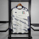 Camisa Itália Branca Manga Longa 23/24 - Versão Torcedor