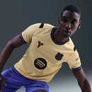 Camisa Barcelona II 25/26 - Torcedor Nike Masculina - Bege [PRÉ-VENDA]
